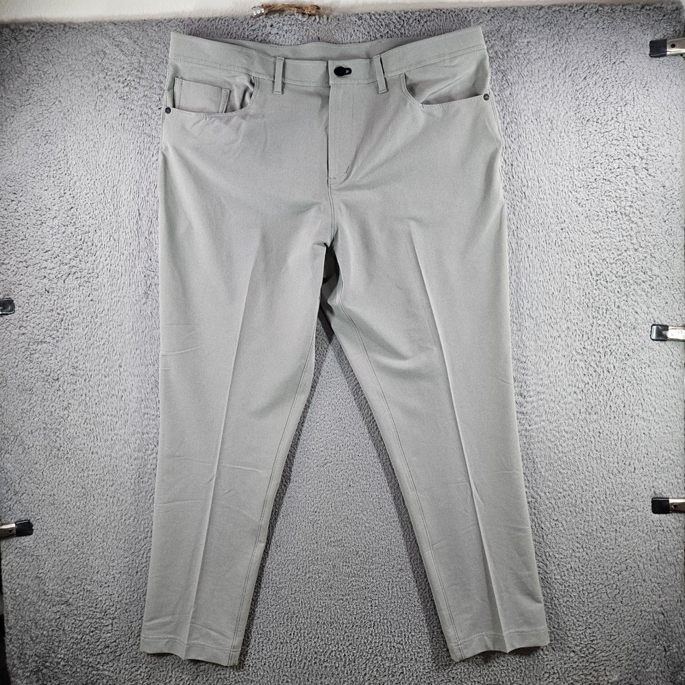 Public Rec All Day Every Day Pants Mens 42x30 Gray Performance Chino Trousers